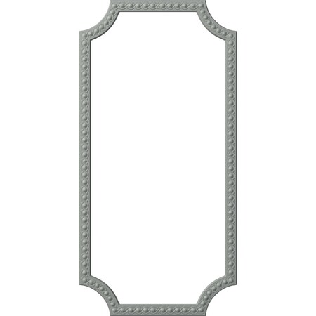 Ekena Millwork 31-in. W x 62-in. H Foster Running Coin Panel Moulding Kit Single Panel PMLKFO31X62A
